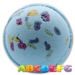 Bombes de Bain Alphabet - Grenade & Cassis