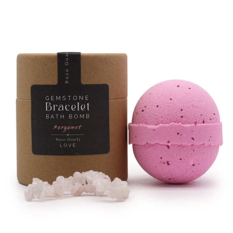 Coffret Boule de Bain Bijou - Quartz Rose