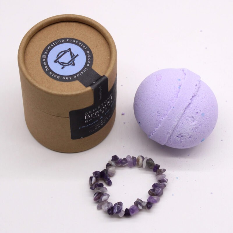 Boume de Bain avec Bijou à l'intérieur - Améthyste – Image 3