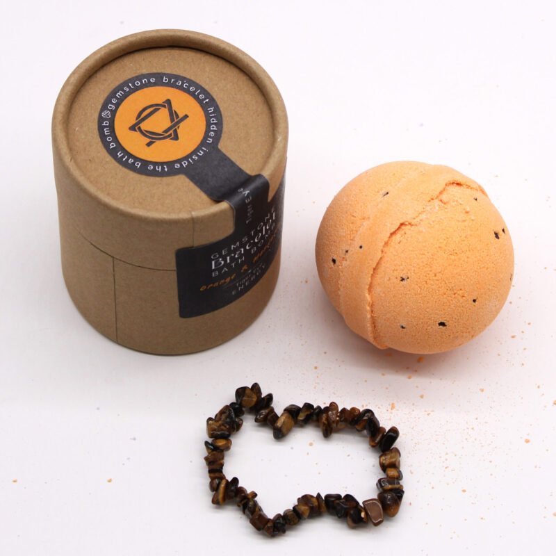 Boule de Bain avec Bijou - Oeil du Tigre – Image 3