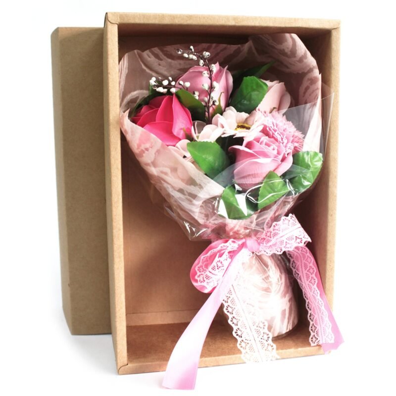 Coffret Fleur de Savon - Rose – Image 2