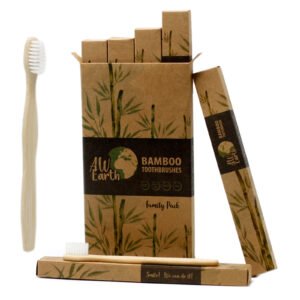 Brosse à dents en bambou (4Pcs)