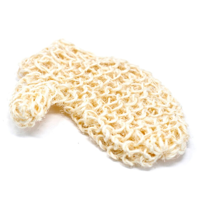 Gant de douche en Sisal
