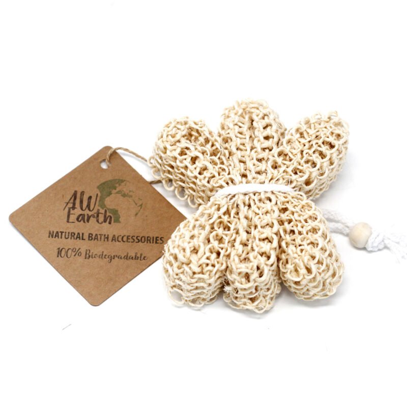 Gant exfoliant en fibre naturelle de sisal – Image 3