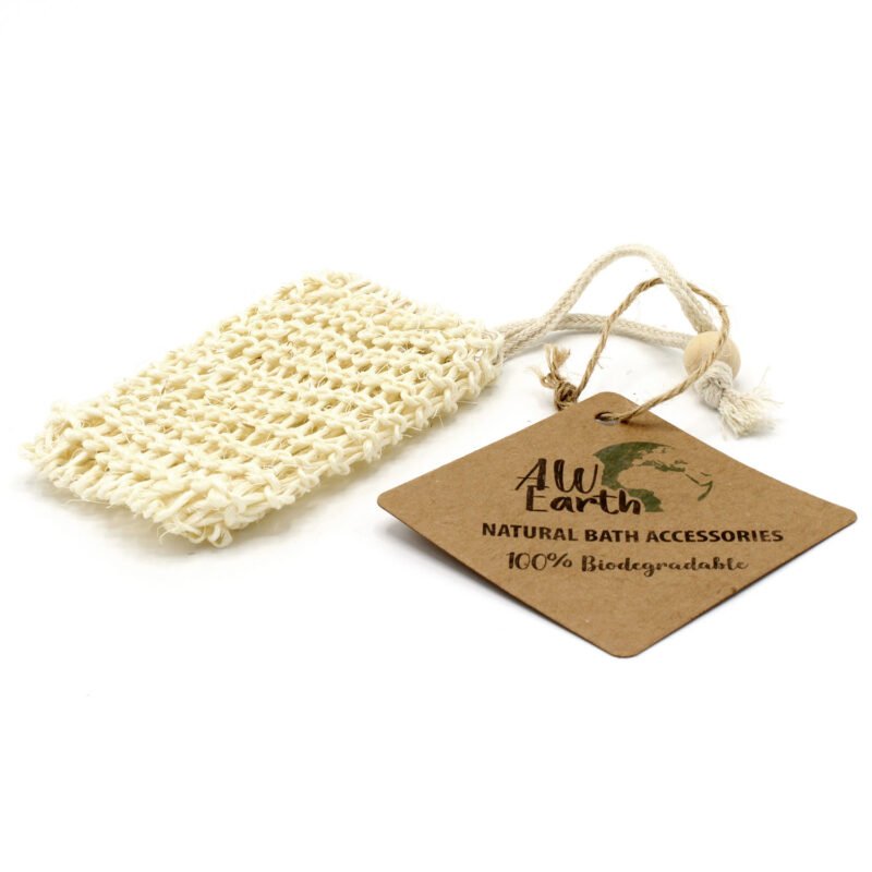 Sac à savon en Sisal