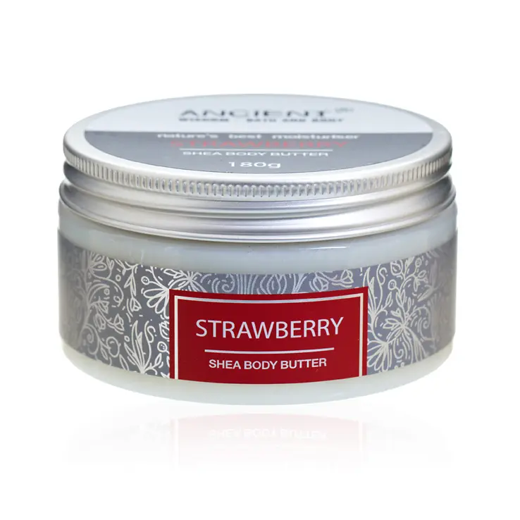 Beurre corporel au Karité 180g - Fraise