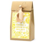 Sel de bain parfumé naturel - Pamplemousse & Géranium (500g)