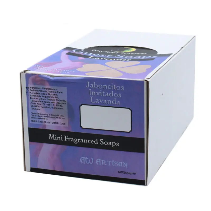 Mini Savon en Forme de Coeur - Lavande – Image 4