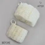 Loofah avec ficelle en coton - 8-12cm