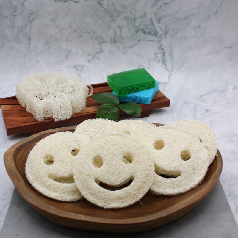 Loofah entier Smiley Face – Image 4