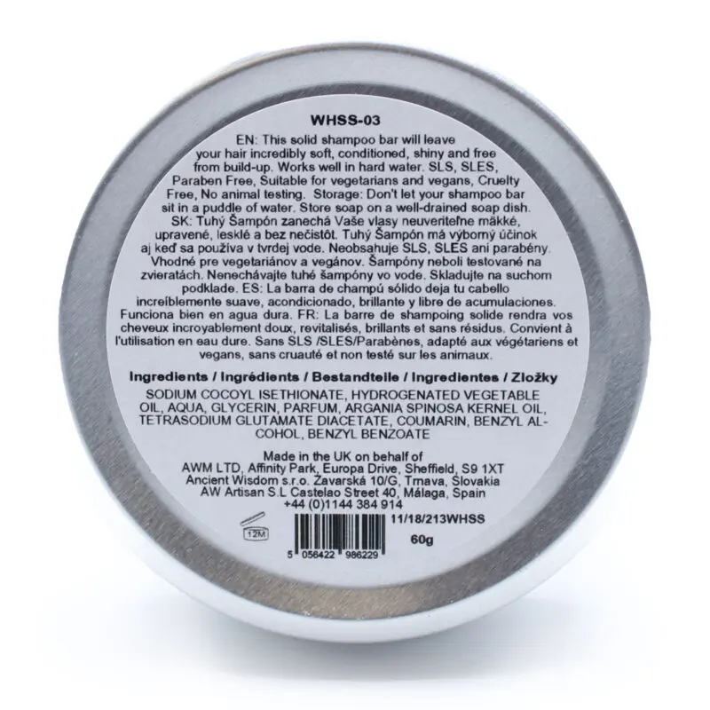 Shampoing Solide Vegan - Noix de Coco (60g) – Image 3