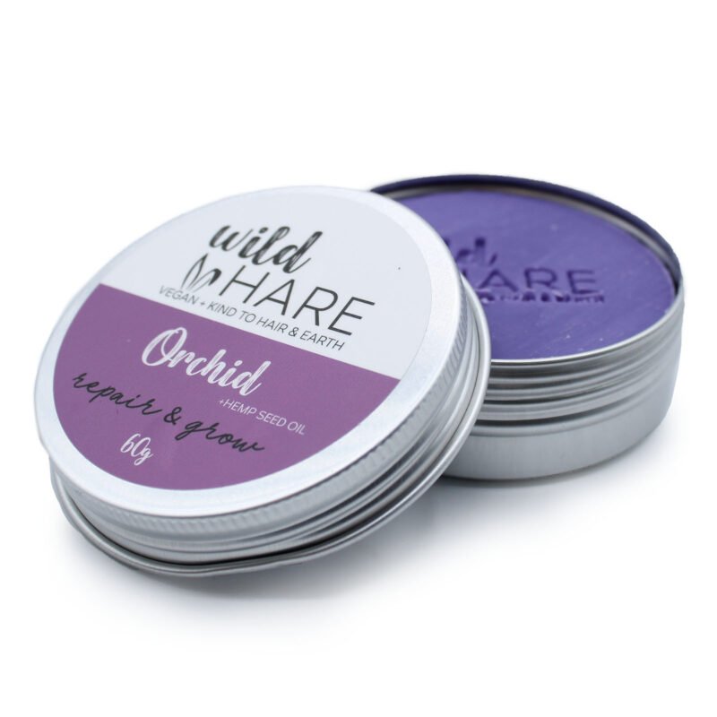 Shampoing Solide Naturel Vegan - Orchidée (60g) – Image 2
