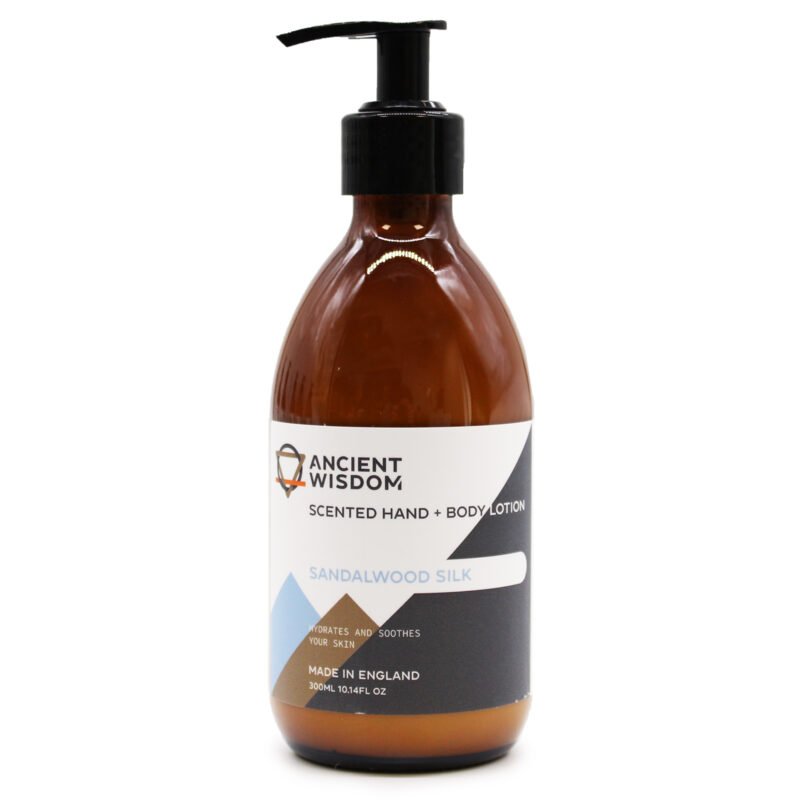Lotion Mains & Corps - Bois de santal (300ml)