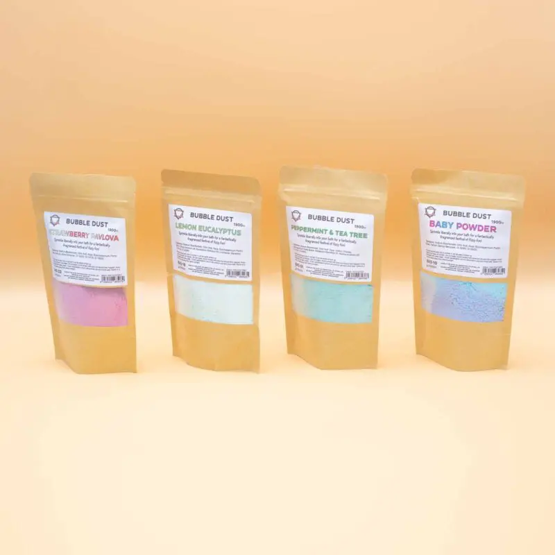 Poudre de bain menthe poivrée et arbre à thé 200g – Image 2