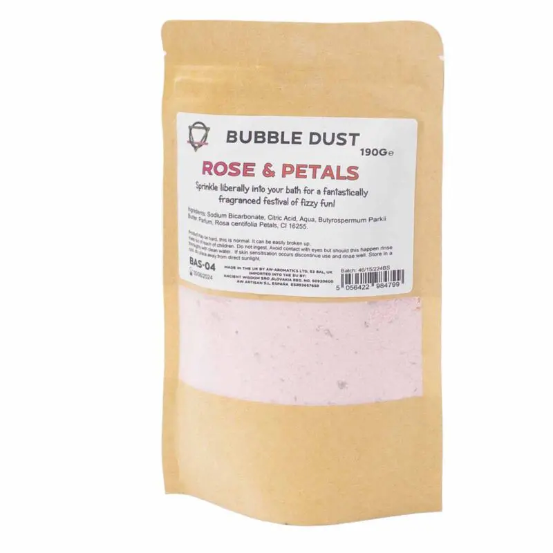Poudre de bain Rose & Pétales 200g