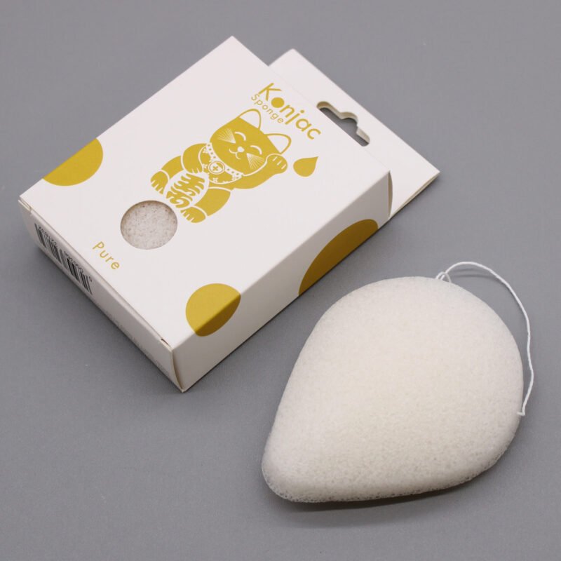 Éponge Konjac - Naturelle - Peau sensible – Image 2