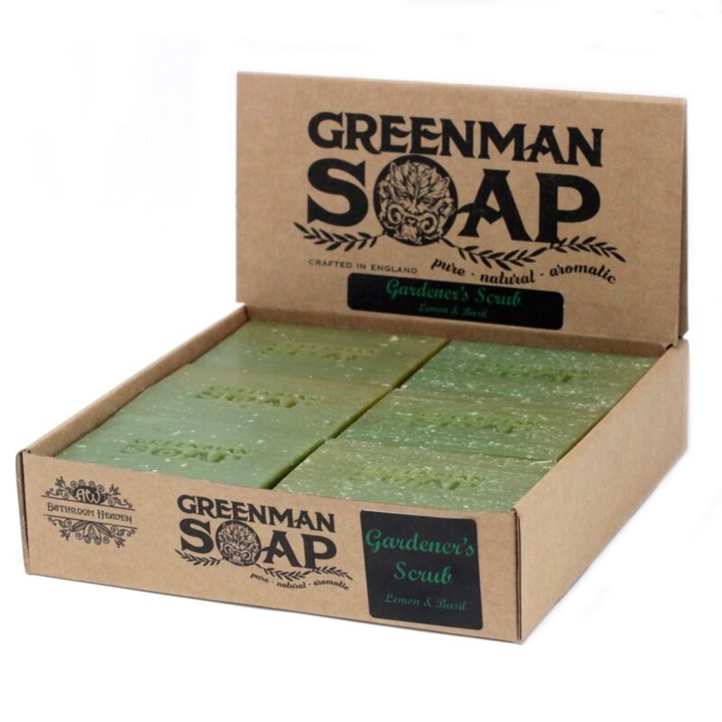 Savon Naturel saponifié à froid Greenman 100g - Gardener's Scrub – Image 2