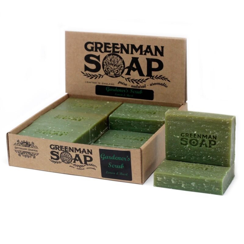 Savon Naturel saponifié à froid Greenman 100g - Gardener's Scrub – Image 3