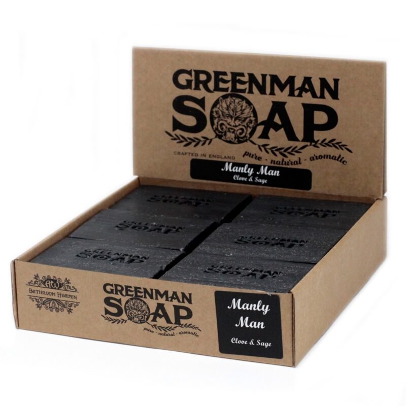 Savon Pressé à Froid Greenman 100g - Homme viril – Image 2