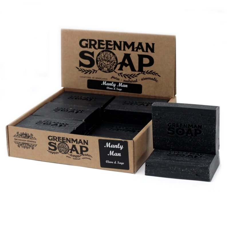 Savon Pressé à Froid Greenman 100g - Homme viril – Image 3