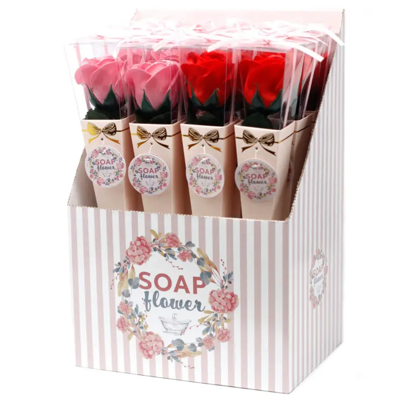 Fleur de savon - Rose moyenne – Image 2