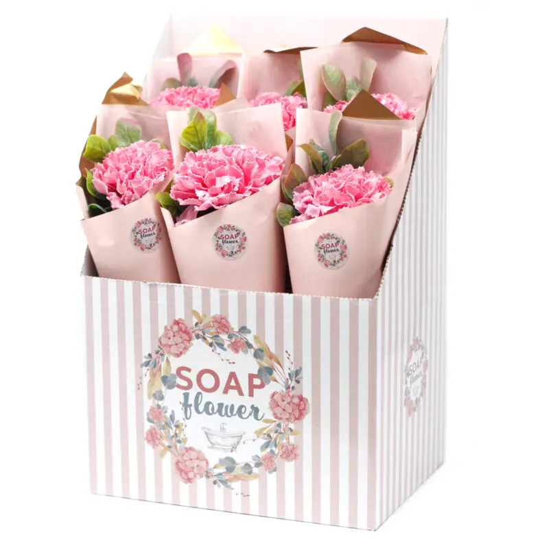 Fleur de savon - Grand bouquet d'œillets – Image 2
