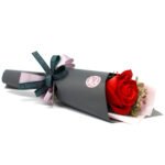 Fleur de savon - Grand bouquet de roses