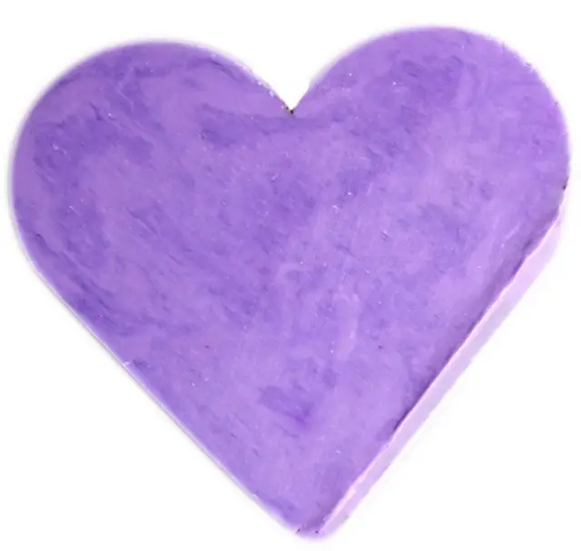 Mini Savon en Forme de Coeur - Lavande