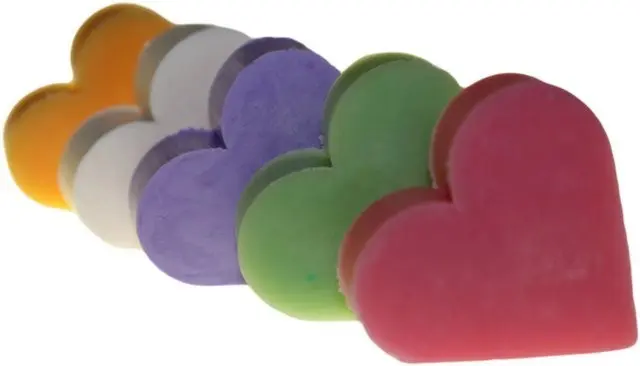 Savons en forme de cœur - Noix de coco – Image 3