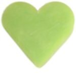 Savons en forme de cœur - Thé vert