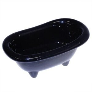 Mini Baignoire Porte Savon - Noir