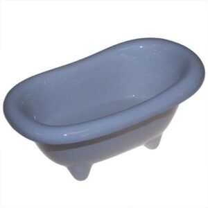 Mini-bain en céramique - Ivoire