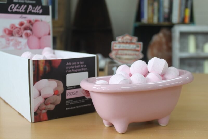 Porte Savon en Céramique - Rose – Image 2