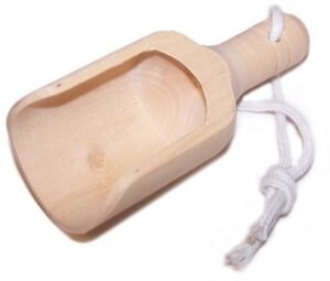 Mini cuillères en bois