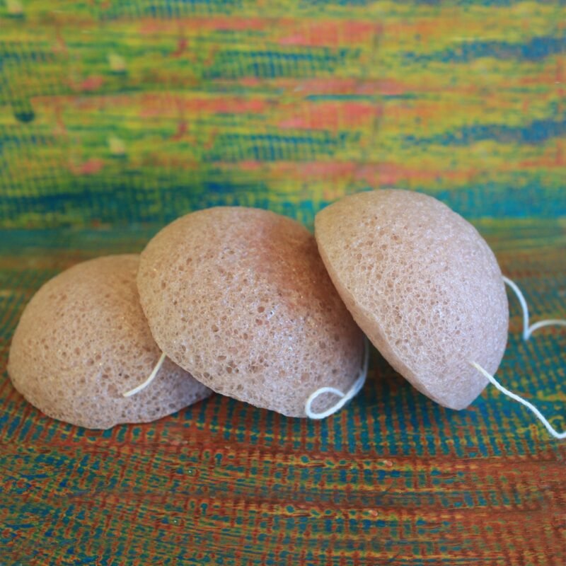 Éponge Konjac - Rose – Image 4