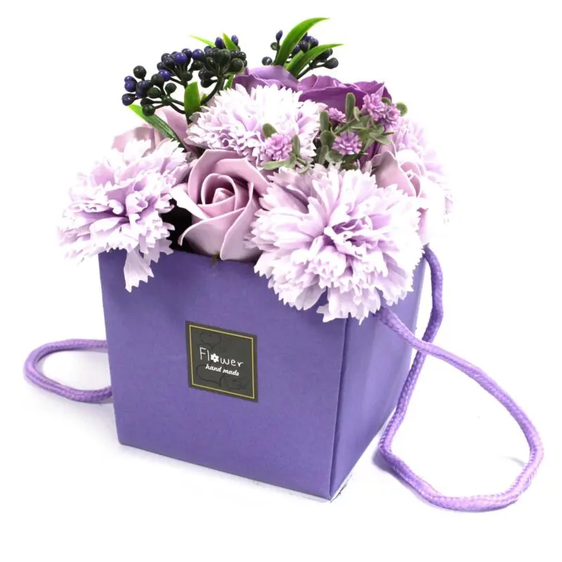 Bouquet de Savon - Rose et œillet de lavande