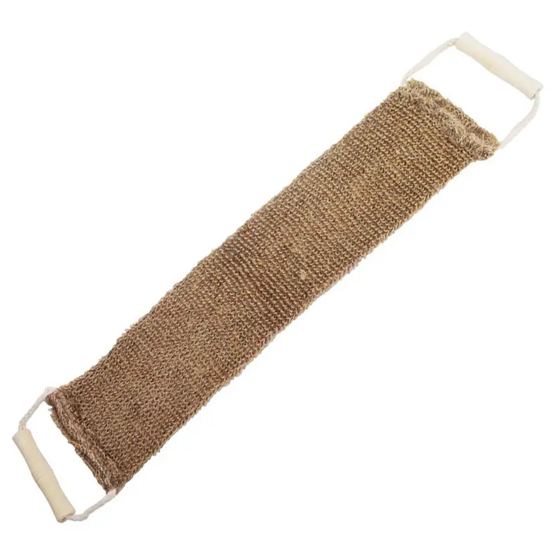 Sangle de lavage pour le dos en jute