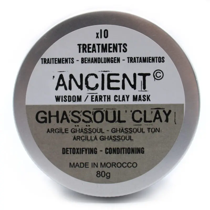 Masque d'Argile Ghassoul Visage (80g) – Image 2
