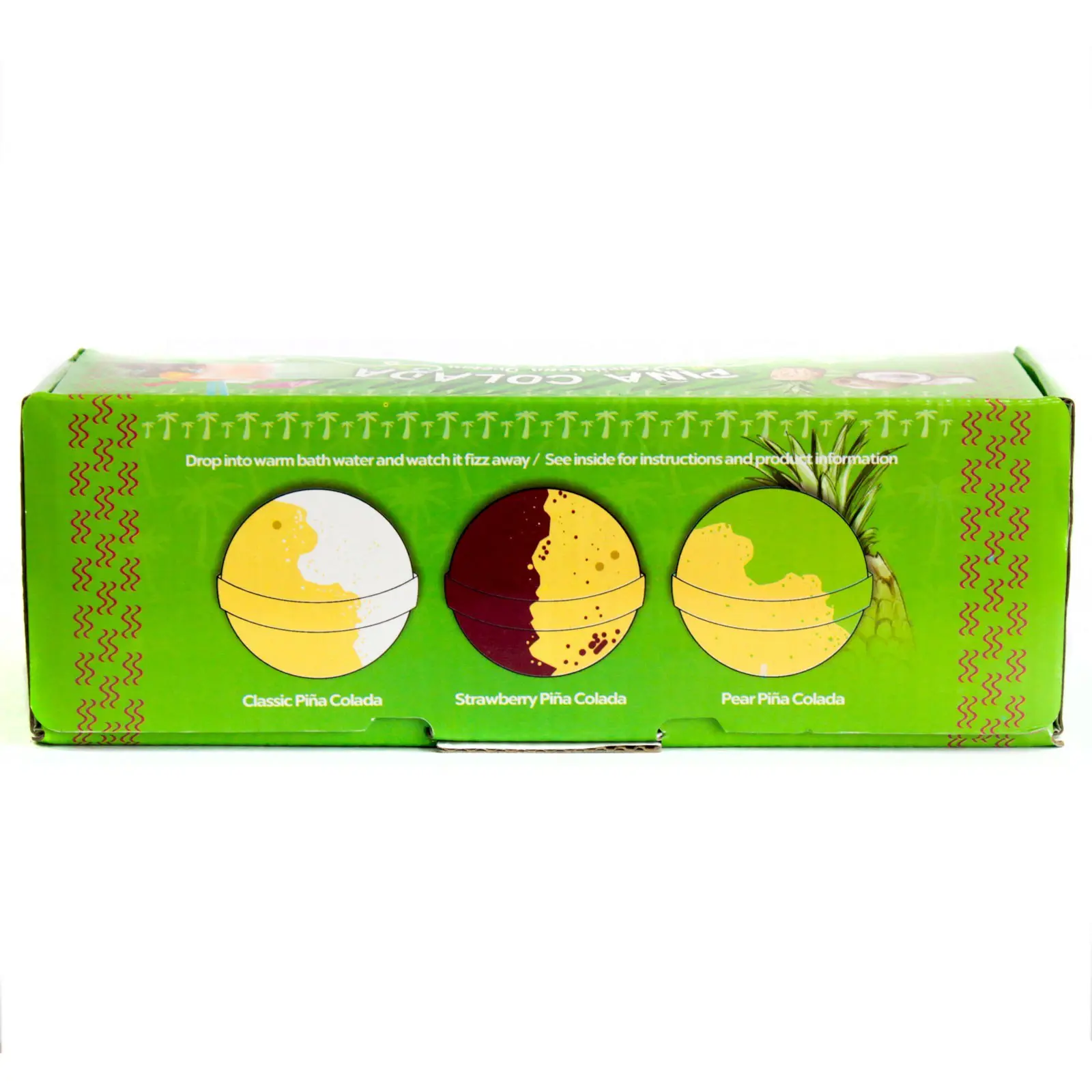 Lot de 3 Bombes de Bain Piña Colada – Image 2