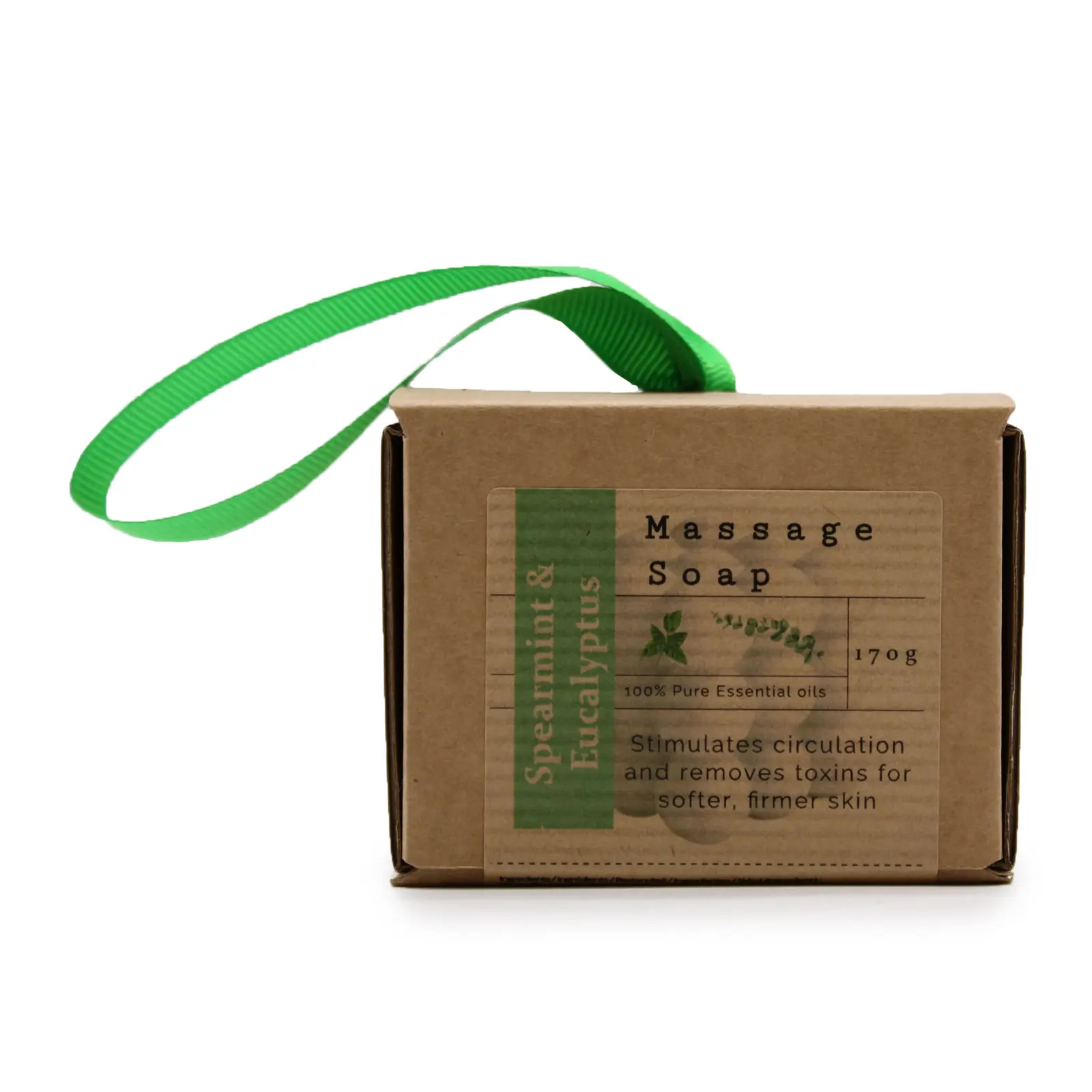 Savon Naturel Massage - Menthe Verte & Eucalyptus