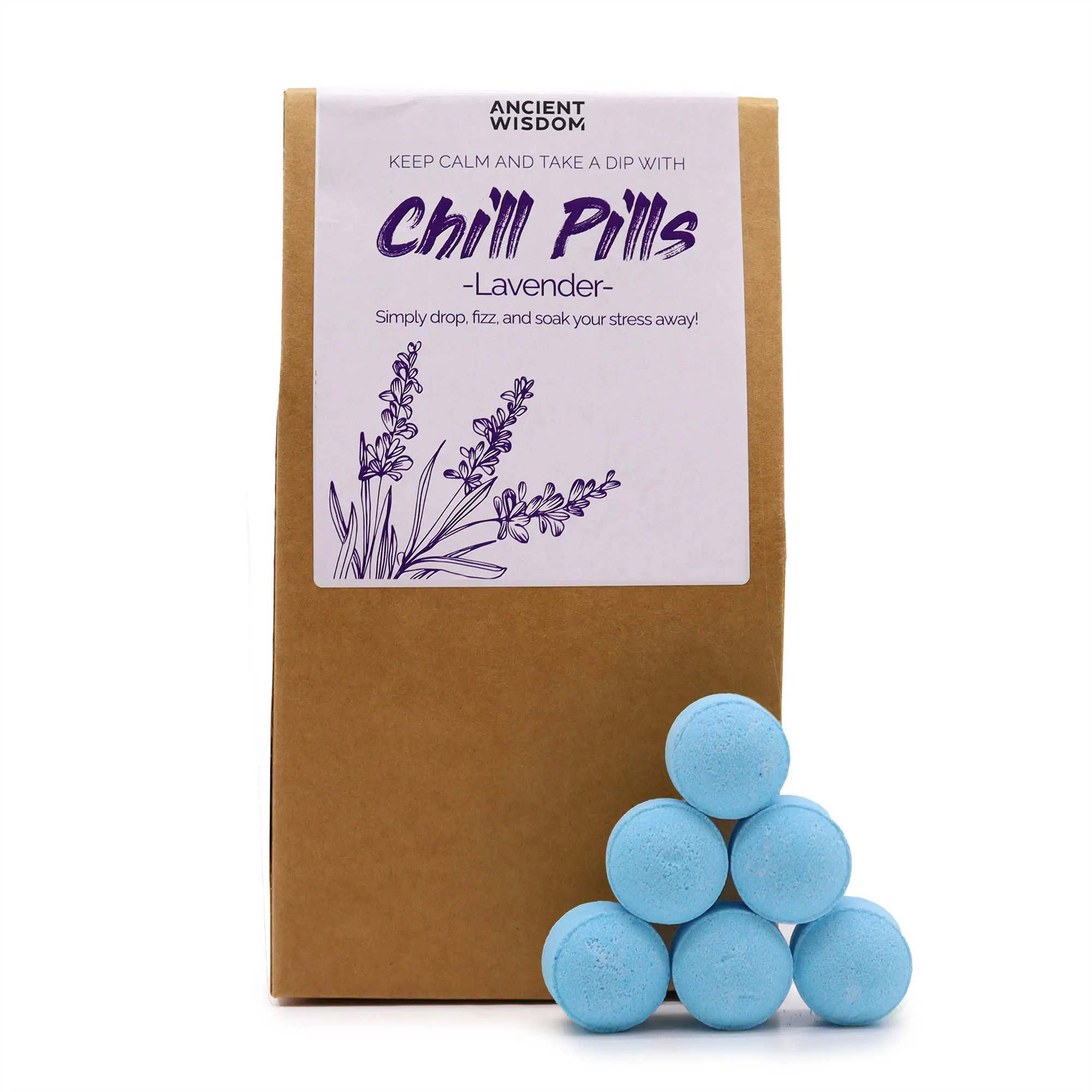 Coffret Chill Pills Lavande (350g)