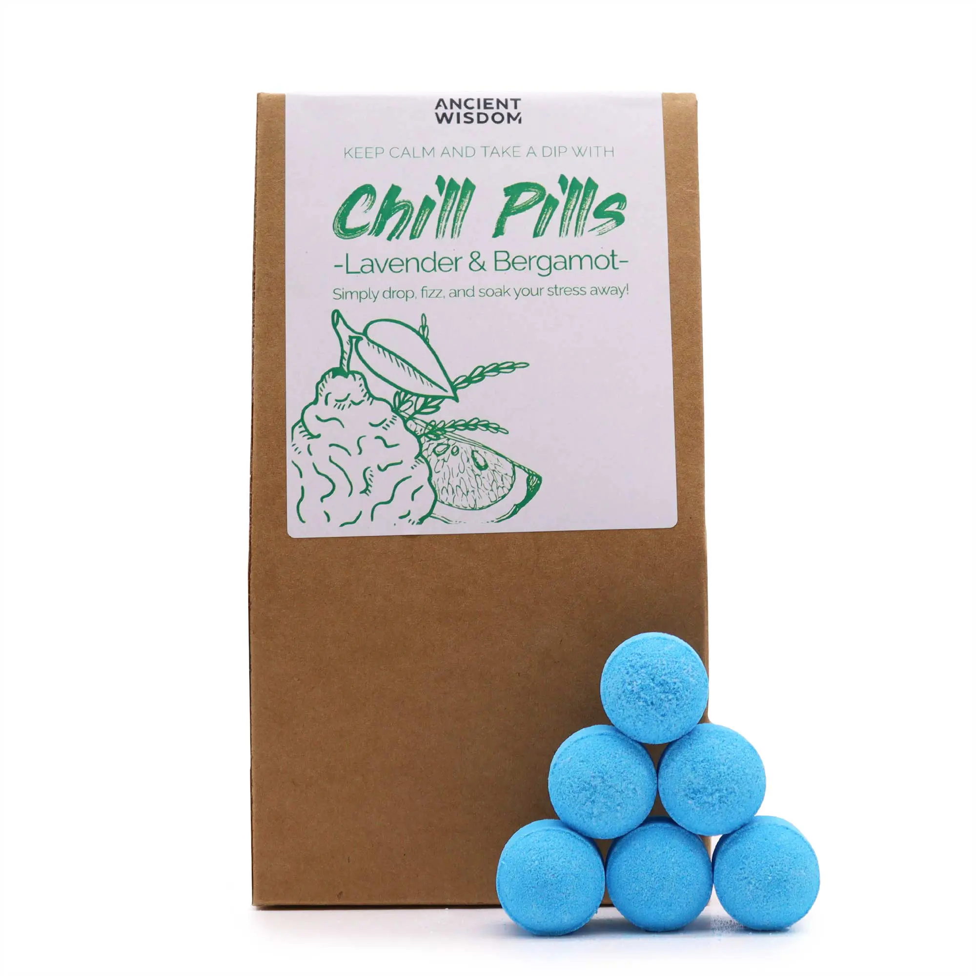 Chill Pills - Lavande & Bergamote (350g)