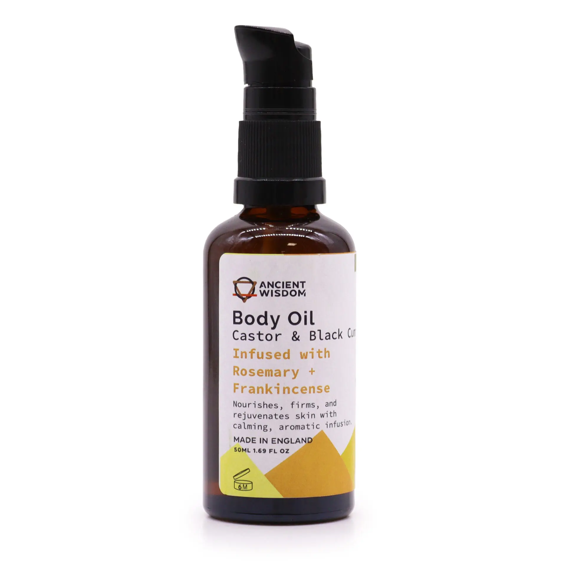 Huile Pour Hydrater Le Corps - Romarin & Frankincense (50ml)