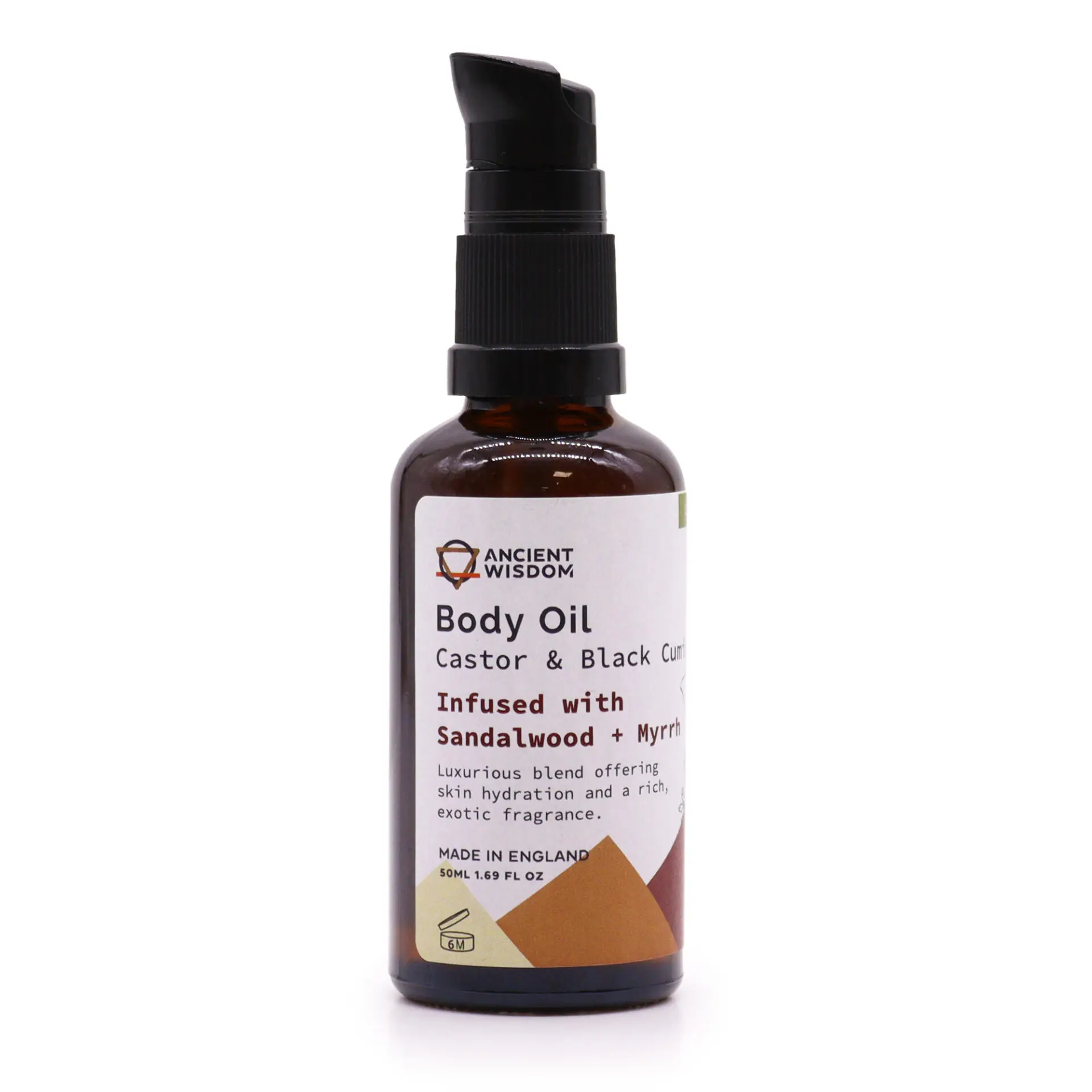 Huile Nourrissante Pour Le Corps - Bois De Santal & Myrrhe (50ml)