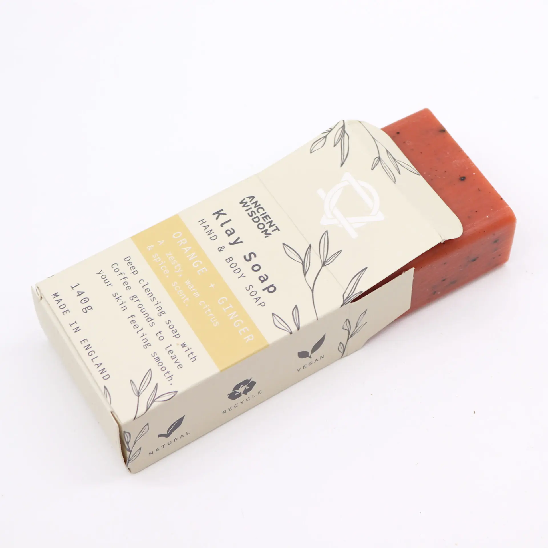 Savon pour Peau Acnéique - Orange & Gingembre – Image 3