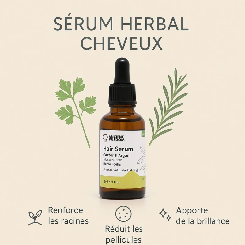 Serum Cuir Chevelu Et Cheveux - Herbal (30ml) – Image 2