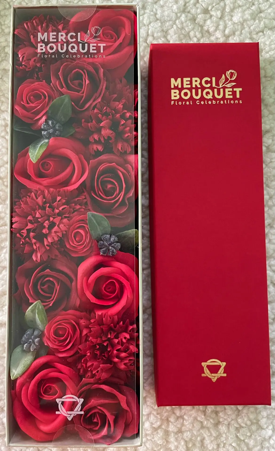 Coffret Cadeau Savon Solide - Roses Rouges – Image 2