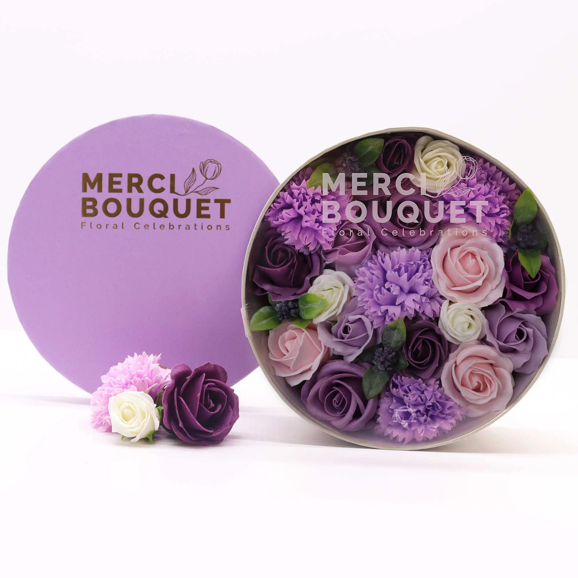 Idée Cadeau Savon - Rose Lavande & Œillet